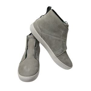 Women's LL Bean Eco Bay Leather Boots Classic Sage 8.5 Casual Comfort Outdoors